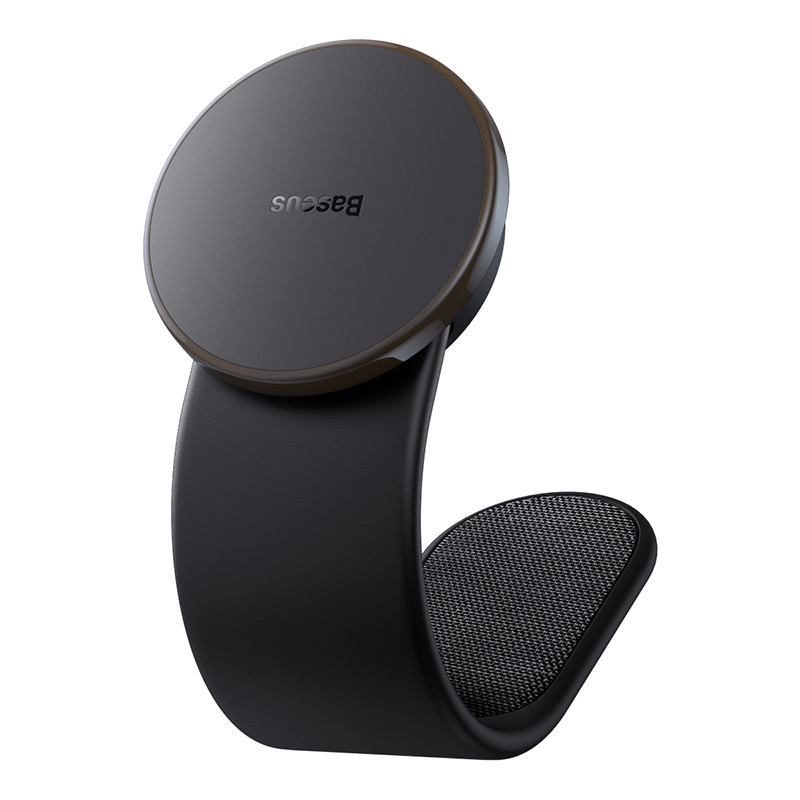 0-5-14-2 Baseus C02 Pro Wireless Dashboard Magnetic Car Charger Black - Image 1