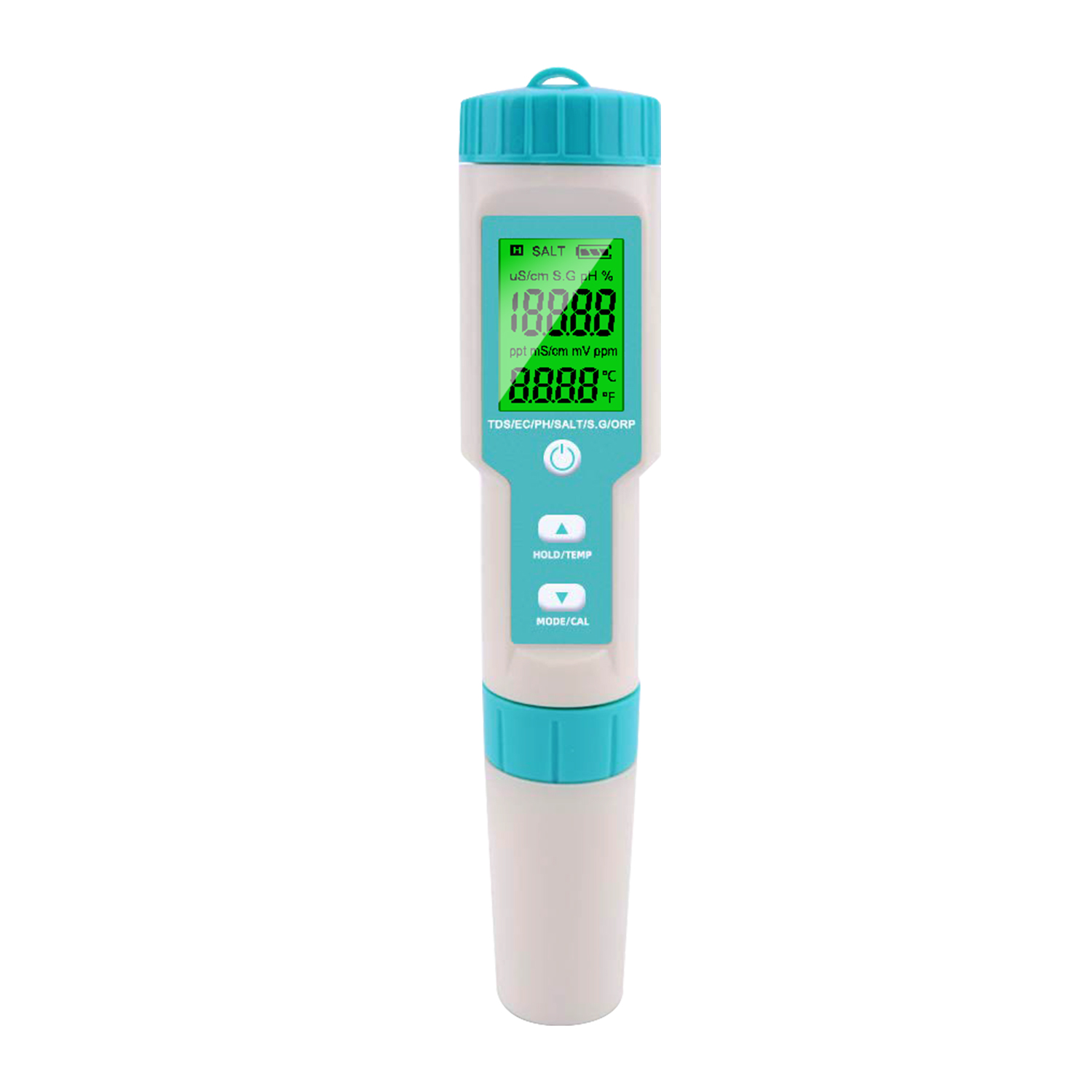 01_1719387899 Noyafa Water Quality Tester with 7-in-1 Measurement (pH, TDS, EC, Salinity, S.G., ORP, Temperature), High-Precision Probe, IP67 NF-C600 - Image 1