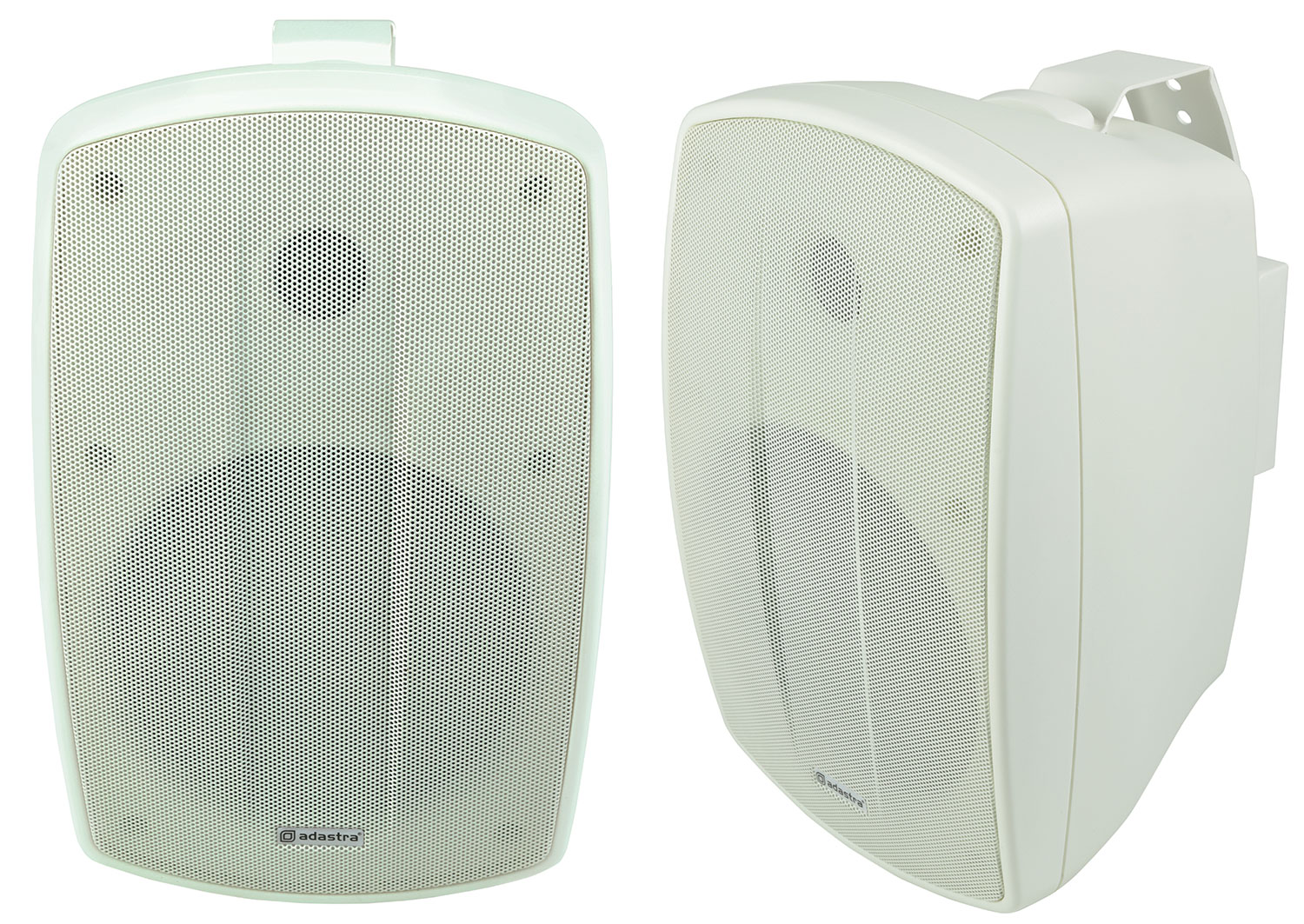 100922UK_CO2 Adastra BH6 6.5'' Outdoor Speakers IP44 140W White (pair) 100.922UK - Image 1