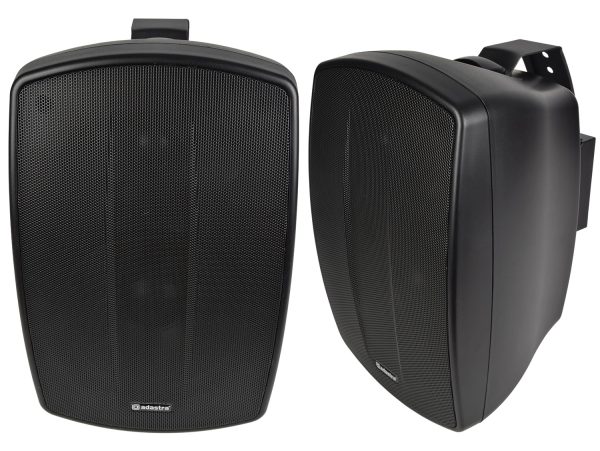 Adastra BH6 6.5'' Outdoor Speakers IP44 140W Black (pair) 100.923UK
