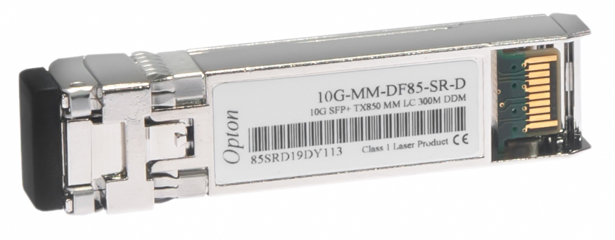 10G-MM-DF85-SR-D Opton 10G SFP+ Module MM Dual LC 300m - Image 1