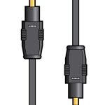 AV:Link Toslink Optical Lead 5.0m 112.204UK