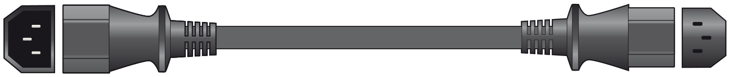 114.053UK Mercury IEC Extension Lead 2.0m Bag 114.053UK - Image 1