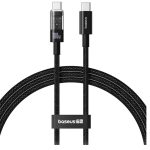 Baseus Cable USB-C to USB-C Gem Series 100W 2.0m Black