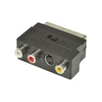 AV:Link Scart to 3RCA Adaptor with Switch 122.410UK
