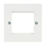 AV:Link Wall Plate Frame Single 2 Modules 122.500UK