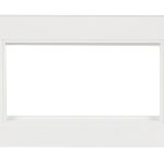 AV:Link Wall Plate Frame Double 4 Modules 122.505UK