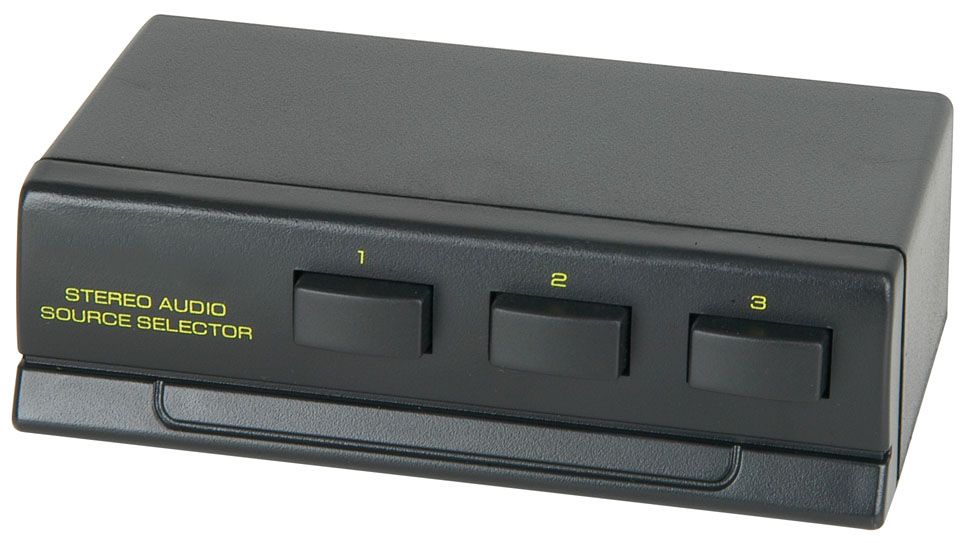 128234_CO1 AV:link 3 Way Stereo Audio Switch 128.234UK - Image 1