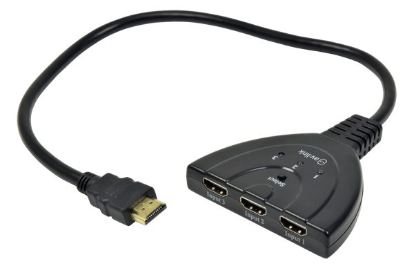 AV:Link HDMI Switch 3-Port Full HD 128.831UK