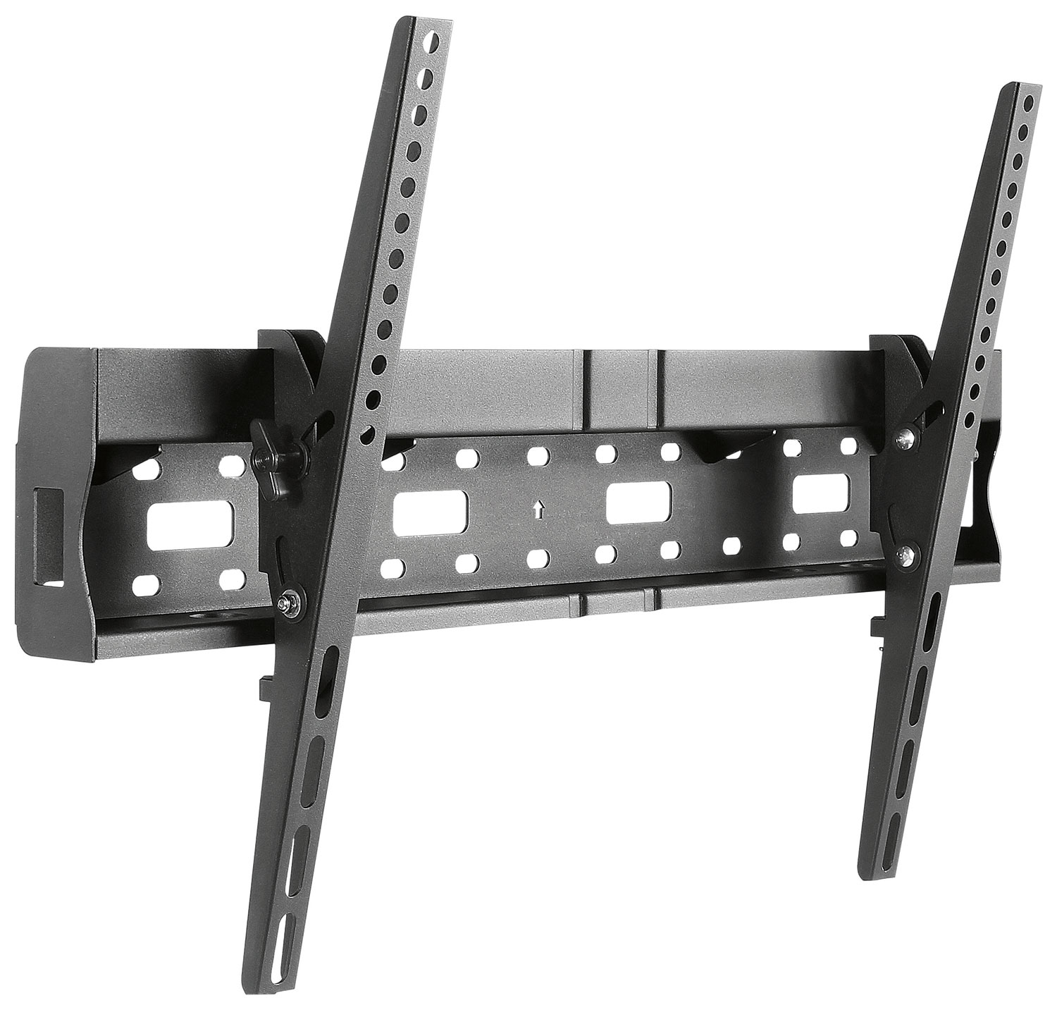 129166UK_CO1 AV:Link TV Wall Bracket 600x400 Tilt with Media Shelf 129.166UK - Image 1