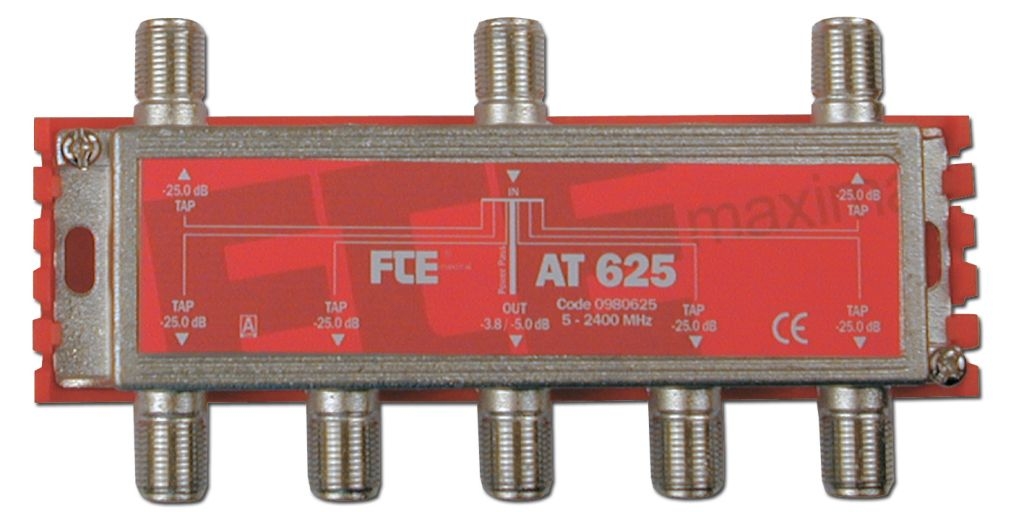 1415283461_43477ac695f2fafd57b78e5333689e8f_1310326187_AT_625 FTE AT625 6-Way Tap 5-2400mhz - Image 1