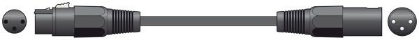 1415796821_d302eb2f9c0ce81882ebebad5adb22f4_694196501_190092 Chord Classic XLR M-F 6.0m Black 190.101UK - Image 1