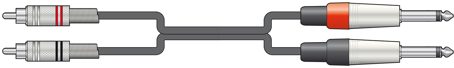 1484554468_738fcfdf915b9834c9f5dae0553ad2ab_425477785_1 Chord Classic 2RCA-2x6.3MM Mono 3.0m 190.068UK - Image 1
