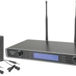 Citronic RU210-N Dual Multi-UHF Neckband/Lavalier System 171.971UK