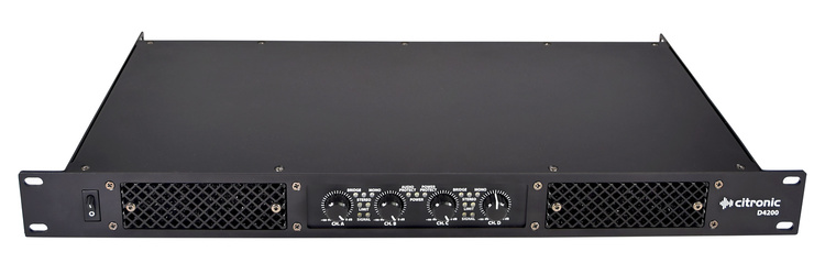 172142UK_CO1 Citronic Amplifier D4200 4x200W 4ohm Quad Power Class-D 172.142UK - Image 1