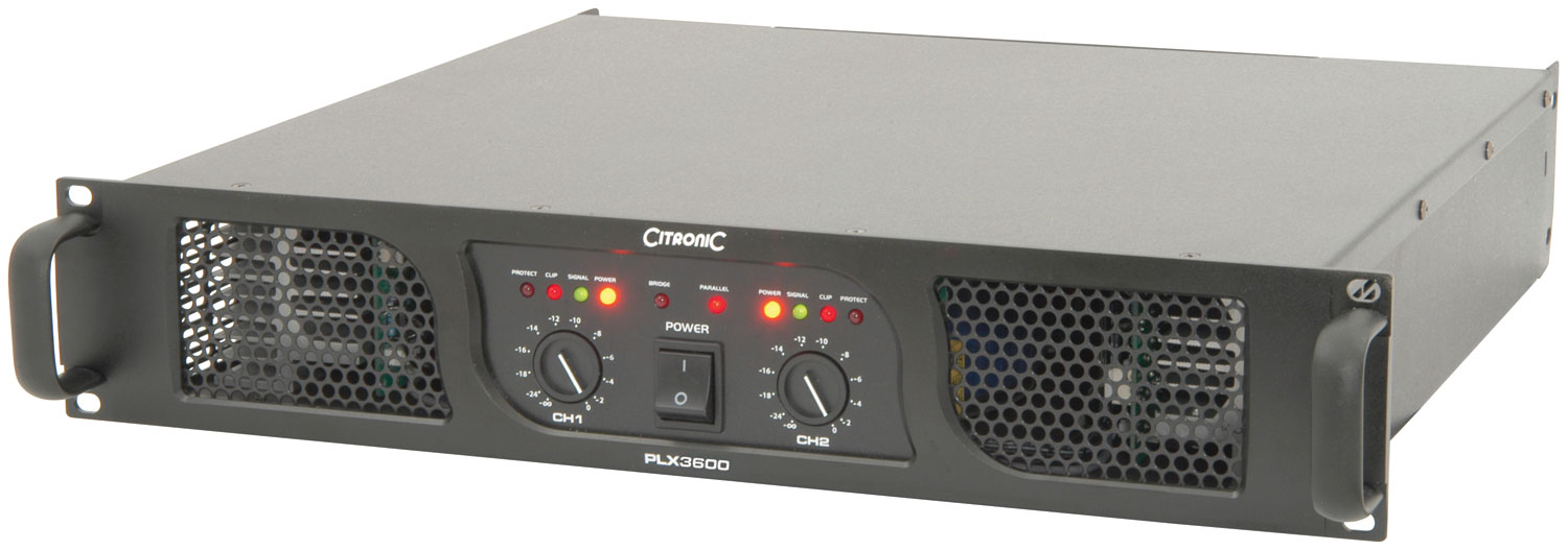 172218UK_CO1 Citronic PLX3600 Power Amplifier 2x1800W/2ohm 172.218UK - Image 1