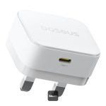 Baseus Charger Wall 20W USB-C PALM Series UK White