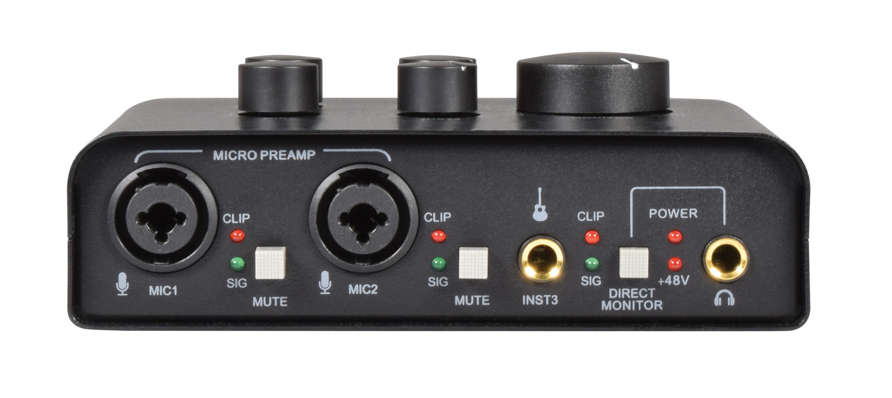 173650UK_CO4 Citronic USB Audio Interface 2 Mics+1 Instrum 173.650UK - Image 1