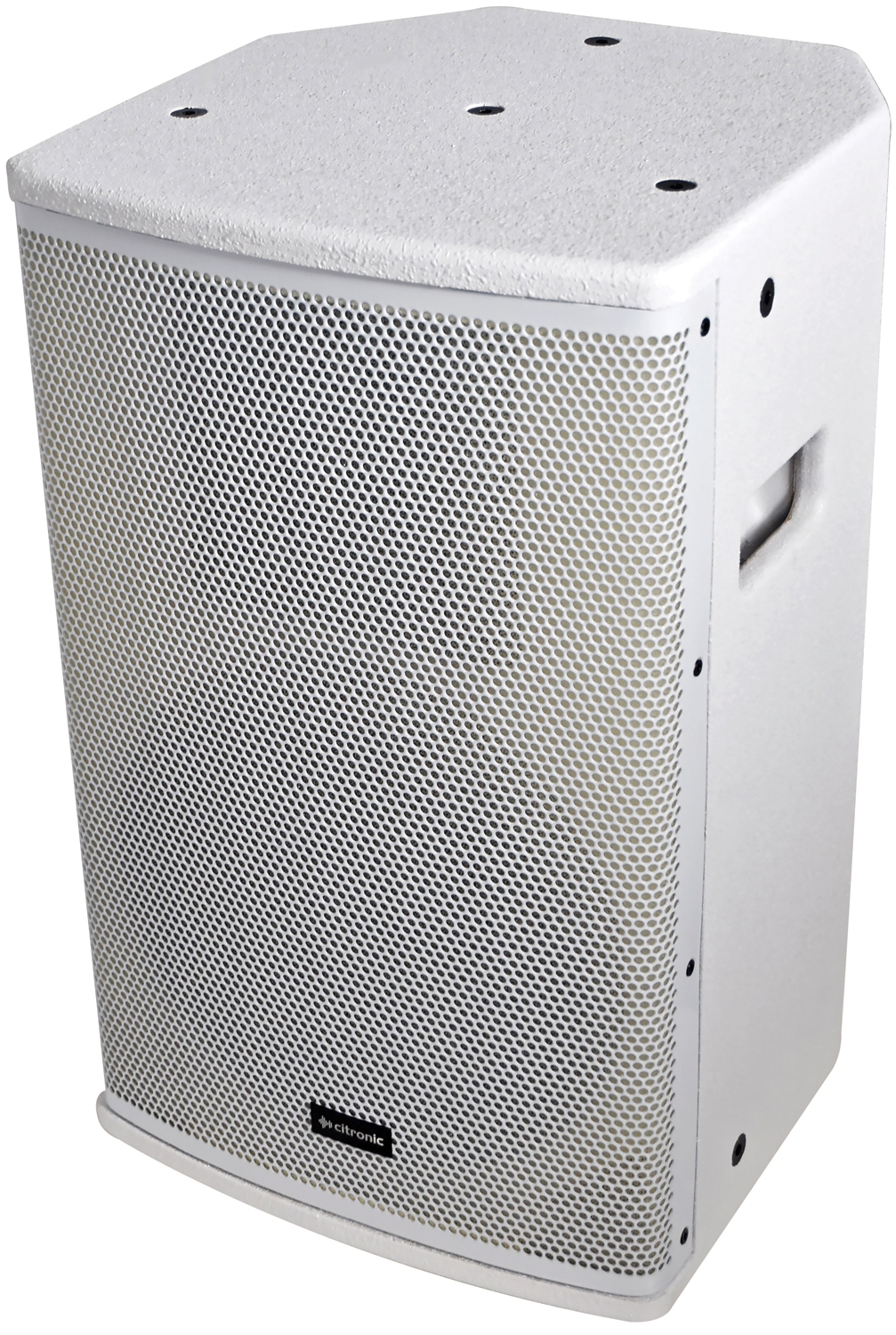 178737UK_CO1 Citronic Speaker Active CUBA-8AW Full-Range Wood 500W White 178.737UK - Image 1