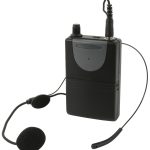 QTX Beltpack Headset Microphone for QR/QXPA 174.1MHz 178.891UK