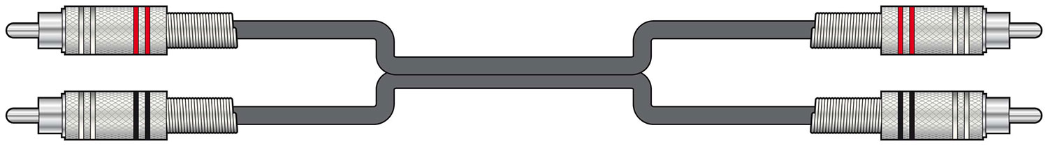 190.055UK Chord Classic 2RCA-2RCA 6.0m 190.055UK - Image 1