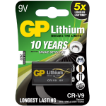 GP Lithium Battery PP3 CR-V9 9V 656.331UK