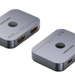 Vention HDMI Switch 2-Port 8K 2.1 Bi-Directional Metal AKPH0