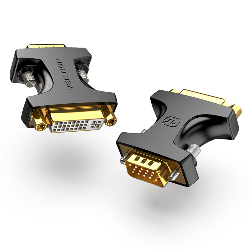 1A_1728032526 Vention VGA Adaptor Male to DVI Female 24+5 DDDB0 - Image 1