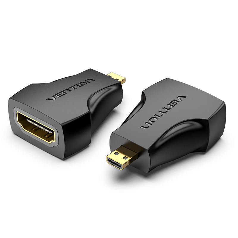 1A_1728289291 Vention HDMI Adaptor Female to Micro HDMI Male AITB0 - Image 1