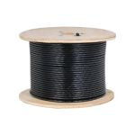 Dahua CAT6A OFC Cable 305m 0.57mm Black Outdoor PFM920-6AU