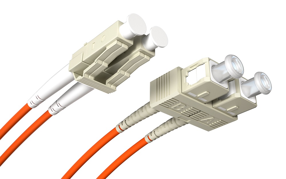 1_1645868745 Opton Fiber Patch Cord LC/-SC MM 50/125UM Duplex OM2 1.0m - Image 1