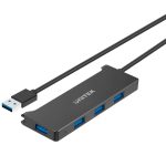Unitek USB-A Hub USB3.0 4-Port & Micro USB Power Port Y-3145