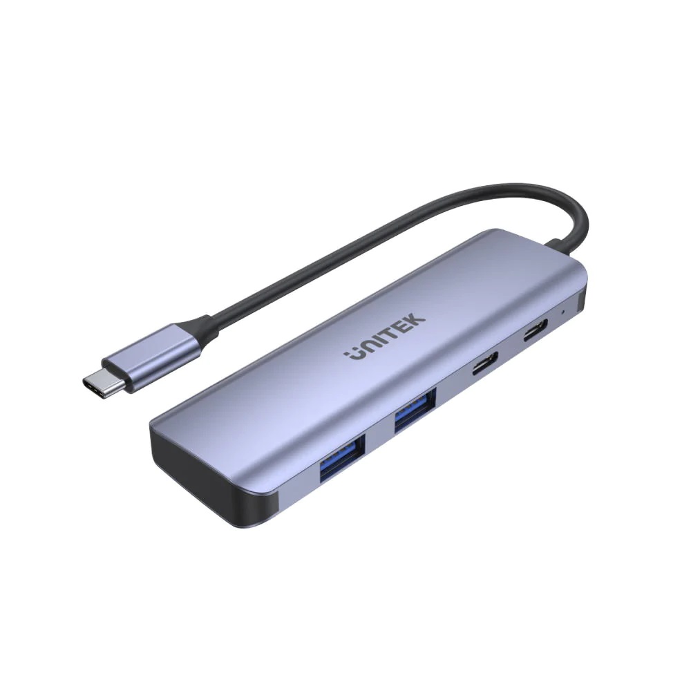 1_1657346789 Unitek USB-C Hub USB3.0 2xUSB-C / 2xUSB-A H1107Q - Image 1