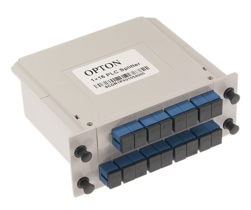 1_1663770986 Opton PLC Fiber Splitter Cassette 1x16 SC/UPC - Image 1