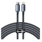 Baseus Cable Lightning to USB-C Crystal Series 2.0m White