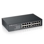 Zyxel 16-Port Gigabit Ethernet Switch R/M GS1100-16