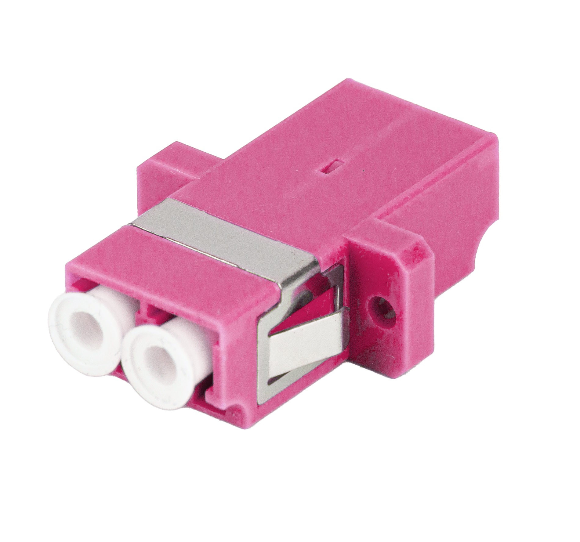 1_1679296119 Lanberg Fiber Adapter LC/UPC MM Duplex OM4 - Image 1