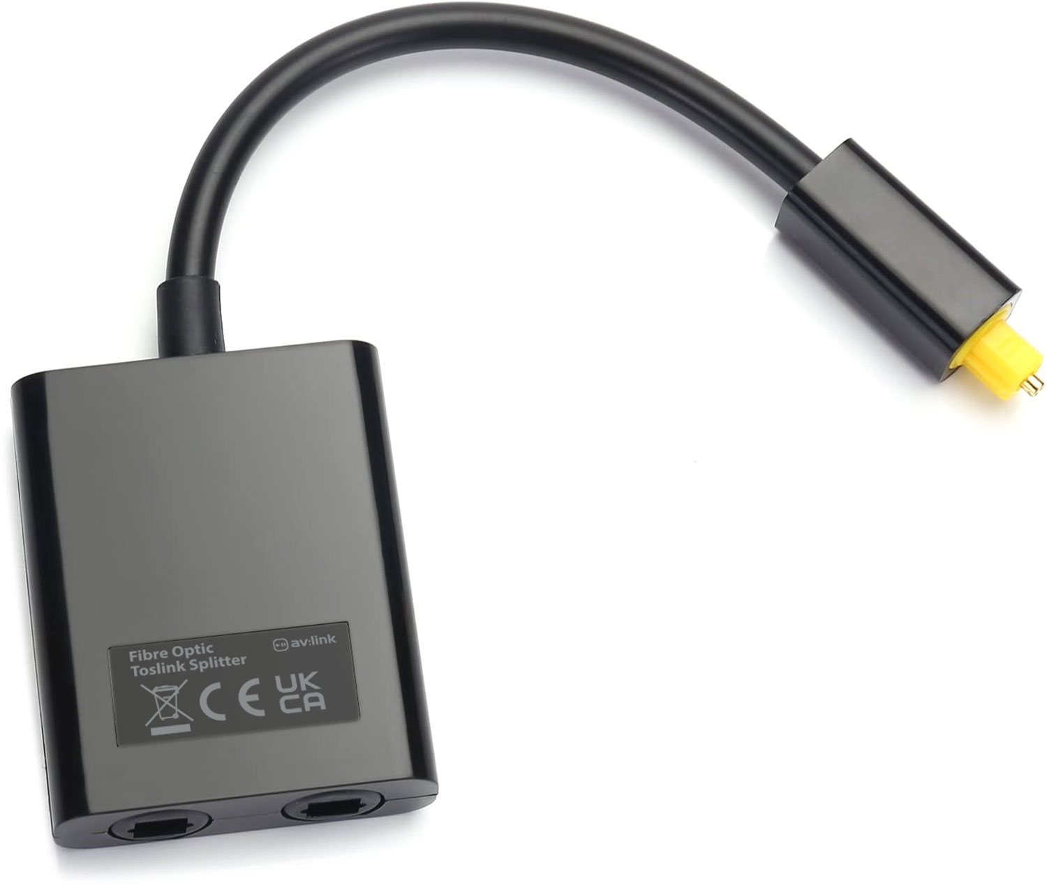 1_1686991414 AV:Link Optical TOSlink Splitter 1x2 128.516UK - Image 1