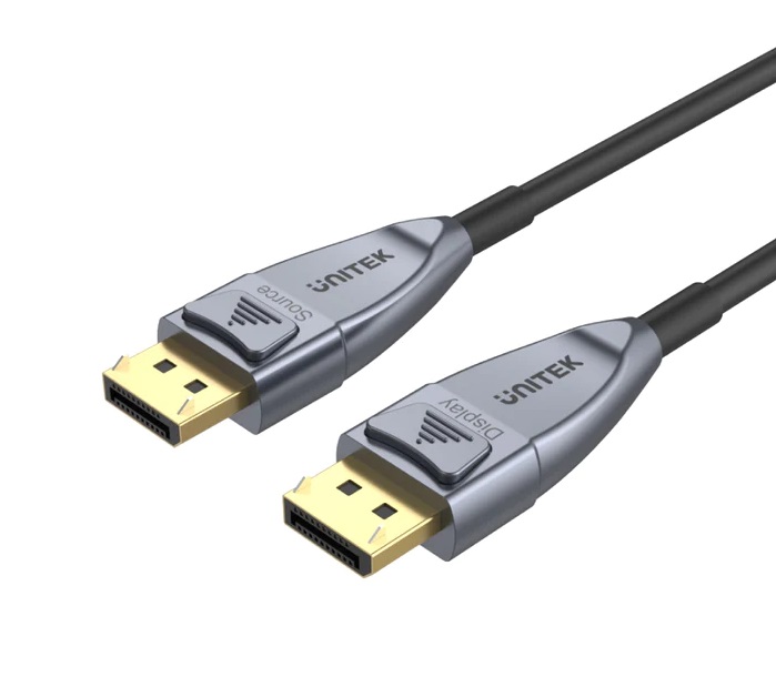 1_1689150824 Unitek DisplayPort 1.4 Cable ActiveOptical 8K/240Hz 10.0m C1616GY - Image 1