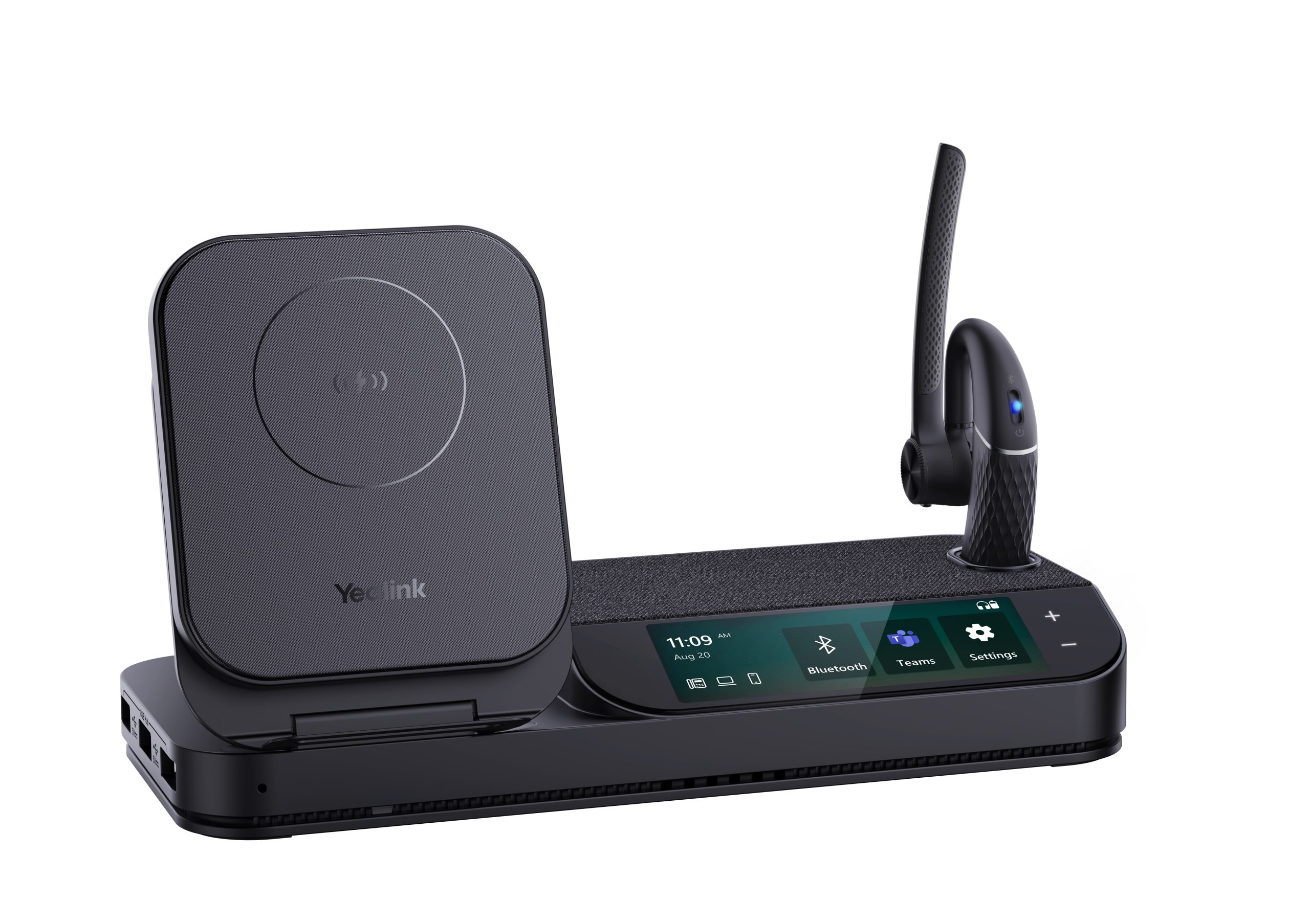 1_1694176432 Yealink Headset Wireless Bluetooth 4-Mic NC with Speakerphone & Wireless Charger BH71 Workstation Teams - Image 1