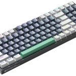 Machenike K500-B94 Grey Mechanical Gaming Keyboard 94 Brown Switch Keys