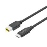 Unitek UCL USB-C to DC Cable 1.8m 65W for Lenovo 11x4.5mm C14115BK