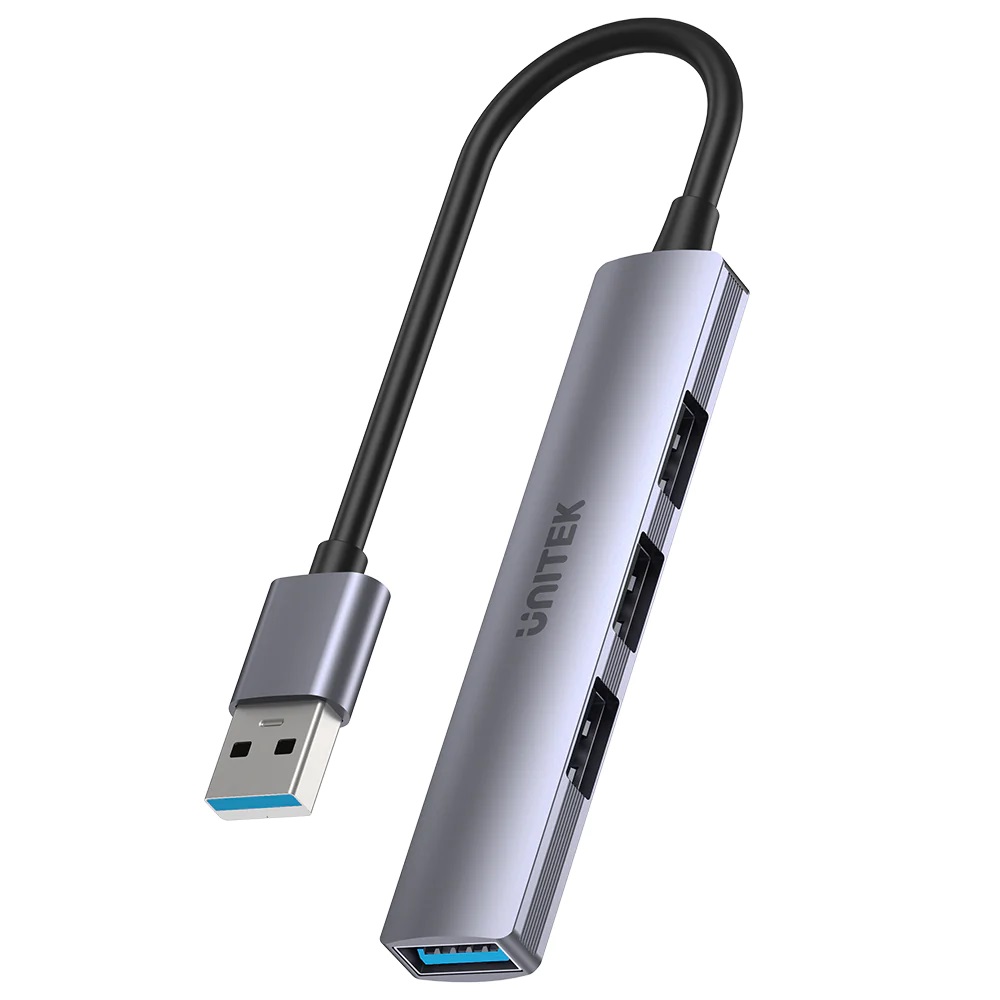 1_1701953378 Unitek USB-A Hub 4port 3xUSB2.0 1xUSB3.0 H1208A - Image 1