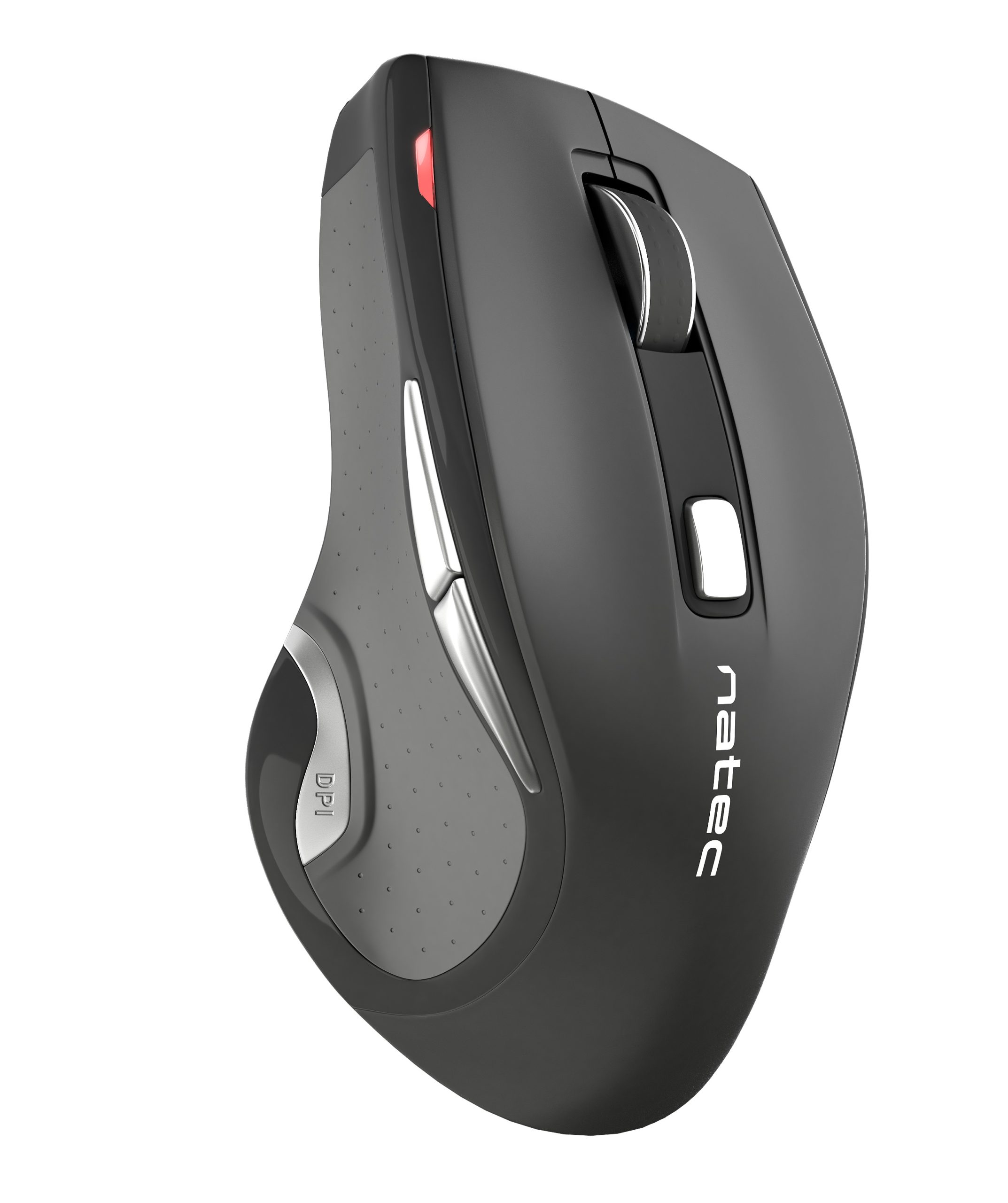 1_1704895359 Natec JAGUAR Wireless Ergonomic Mouse with Blue Sense & Auto Speed (works on all surfaces) - Image 1
