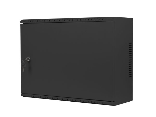 Lanberg 19'' Low Profile Wall Rack 4U+3U Assembled Black