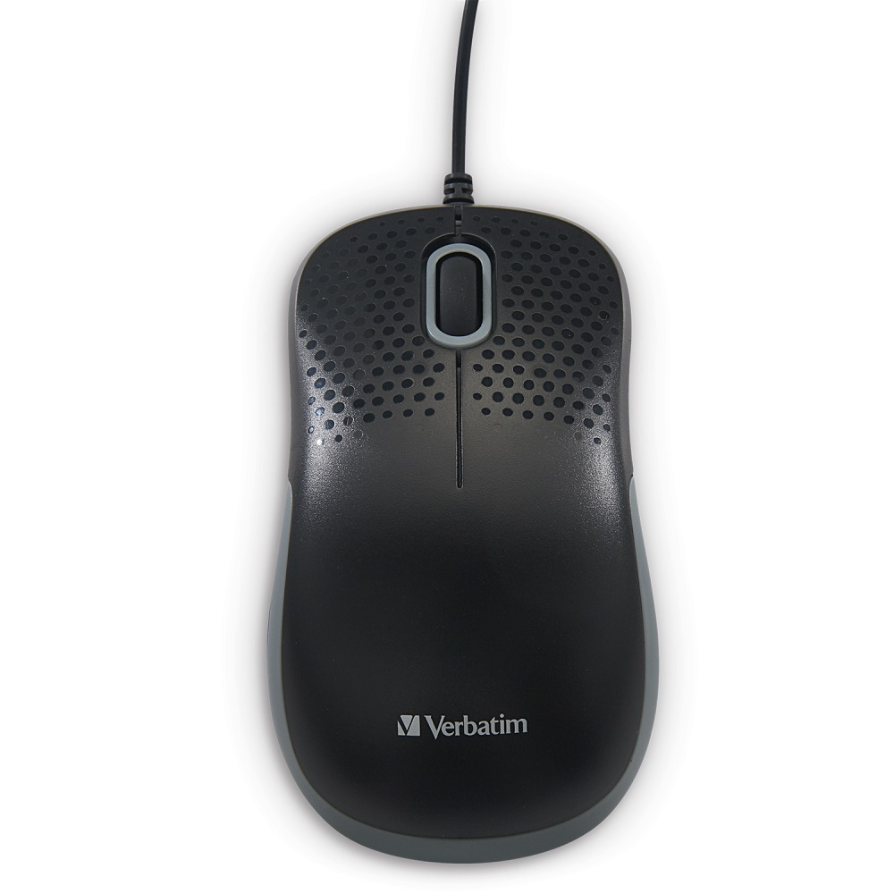 1_1706193398 Verbatim Mouse Wired Optical Silent Black - Image 1