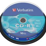 Verbatim CD-R 700MB 52X 10-Pack Spindle 43437