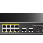 Cudy Switch PoE Gigabit 8PoE + 2GbE + 2SFP Uplink 120W GS1010PS2