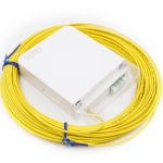 Kuwes Pre-Terminated Fiber Optic Outlet LC/APC SM Carton 50m