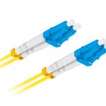Lanberg Fiber Optic Patch Cord SM LC/UPC-LC/UPC Duplex LSZH 1.0m